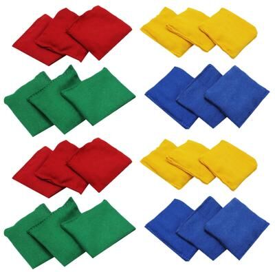 Martin Sports "Bean Bags, 2.5"" x 3.5"", 12 Per Pack, 2 Packs"