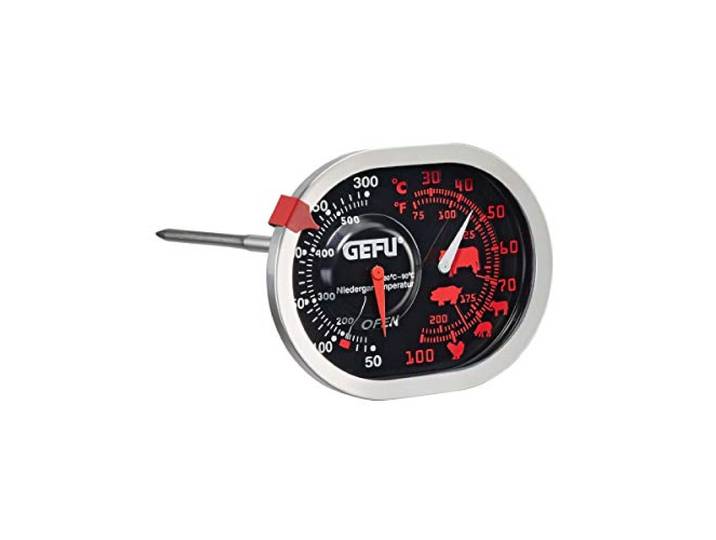 GEFU Fleischthermometer Messimo 3 in 1 aus Edelstahl für Ofen & Grill