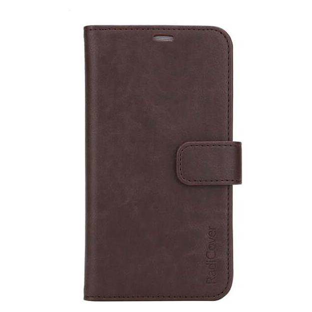 Radicover Radiationprotected Mobilewallet PU iPhone 11 Pro Max Flipcover Brown 3-Led RFID (Apple iPhone 11 Pro Max) (RAD223)