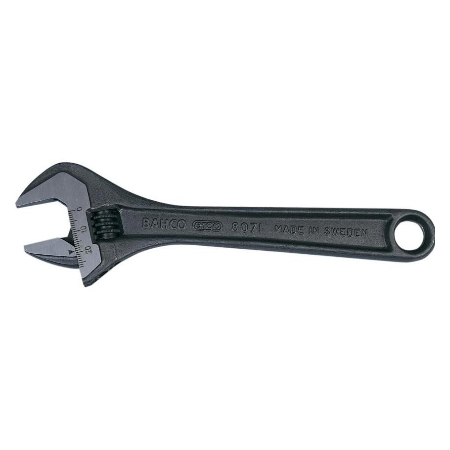 Bahco Rollgabelschlüssel mit Zentralmutter, phosphatiert, 110 mm - Industrieverpackung (13 mm) (8069IP)