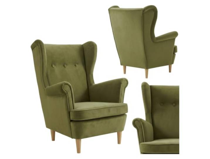 Family Meble Ohrensessel Ari Royal – skandinavischer Sessel, Muster 313