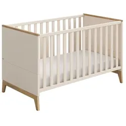 Paidi Babybett Stiene 70 x 140 cm Dekor Cashmere-Beige