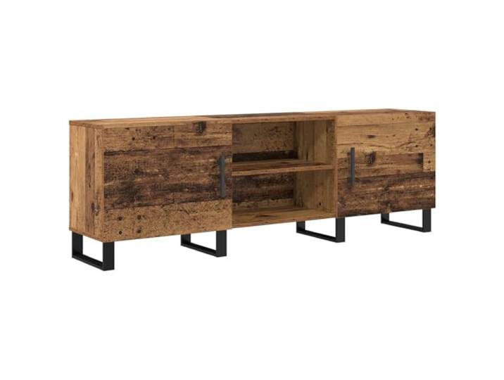 Makastle TV-Schrank 150x30x50 cm Altholz Holzwerkstoff