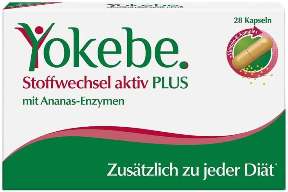 Yokebe Stoffwechsel aktiv Plus Kapseln 28stk
