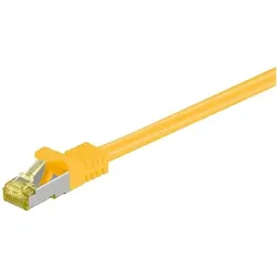 goobay RJ-45 Netzwerkkabel 30.0 m gelb