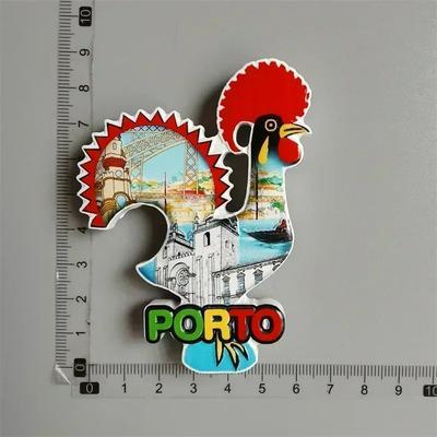 Uplift Treasures Portugal Souvenir Fridge Magnet Resin Travel Collection porto