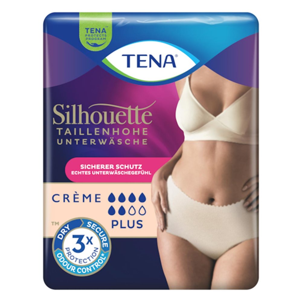 Essity Germany GmbH Tena Silhouette Plus L Creme Inkontinenz Pants 18665007