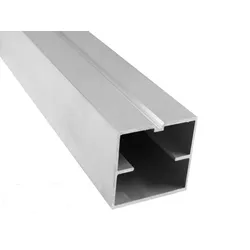 KAHRS Aluminium Unterkonstruktion, 60x60 mm, blank, *x-strong* für weite Abstände