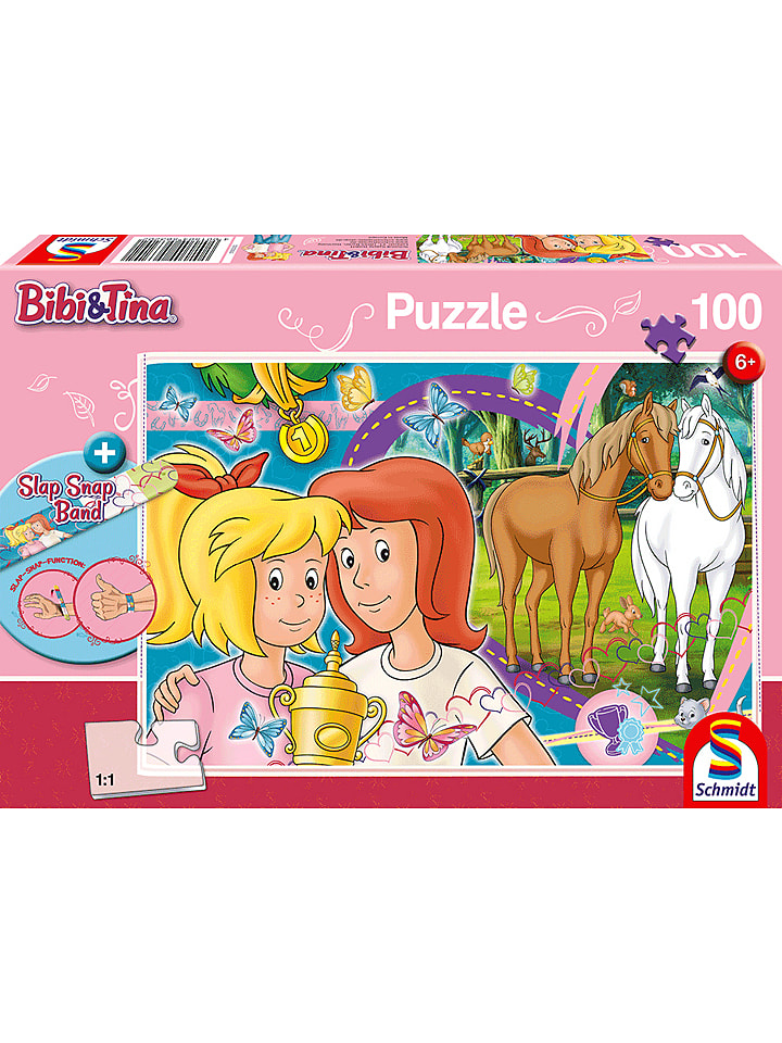 Schmidt Spiele 100tlg. Puzzle "Pferdeglück" - ab 6 Jahren - onesize
