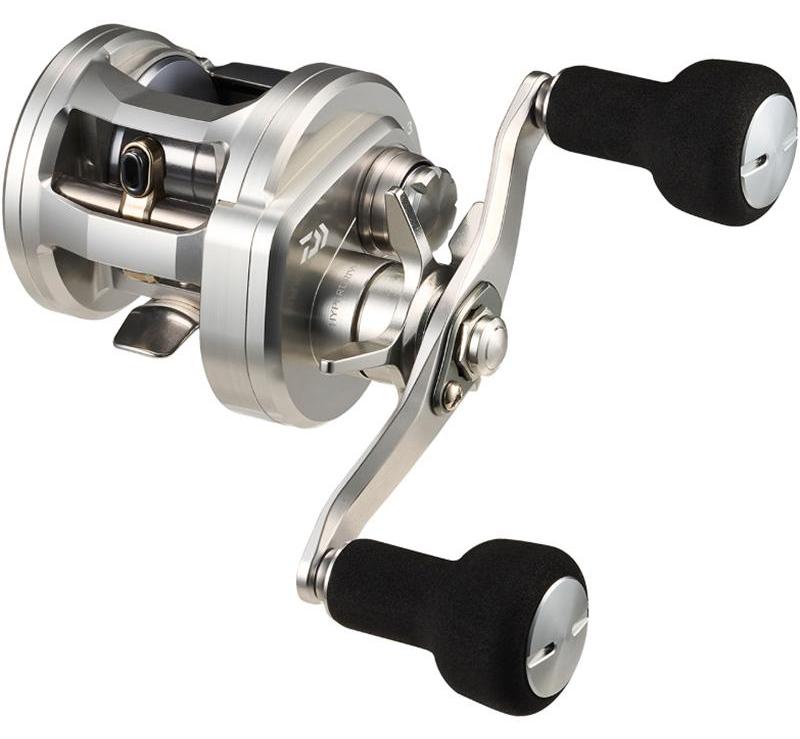 DAIWA Ryoga 26 150PL Angelrolle, klassisch rund, aus Aluminium, für Köder 20-150g
