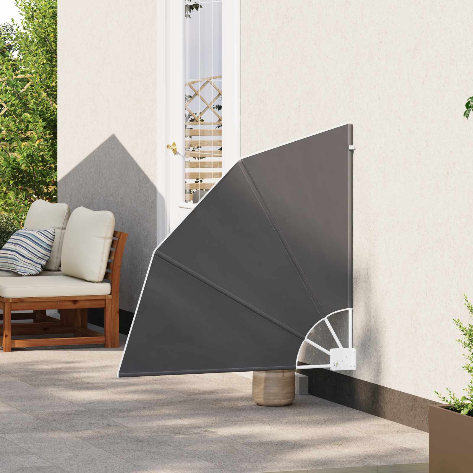 vidaXL Écran de confidentialité pour balcon Rectangulaire 115 x 115 cm