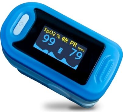 MOBICLINIC Pulsioximetro Azul PY04 1ud