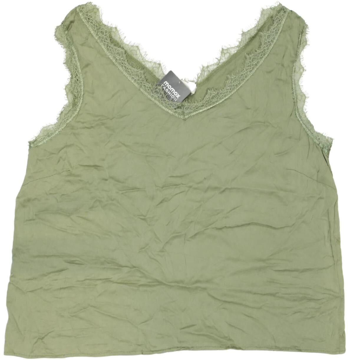 Cream Damen Top, Grün, Gr. L, kein / Etikett - Second Hand