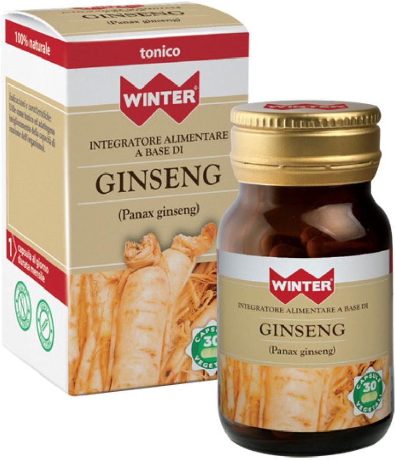 GDP Srl-GENERAL DIETET.PH GINSENG 30CPS VEG WINTER