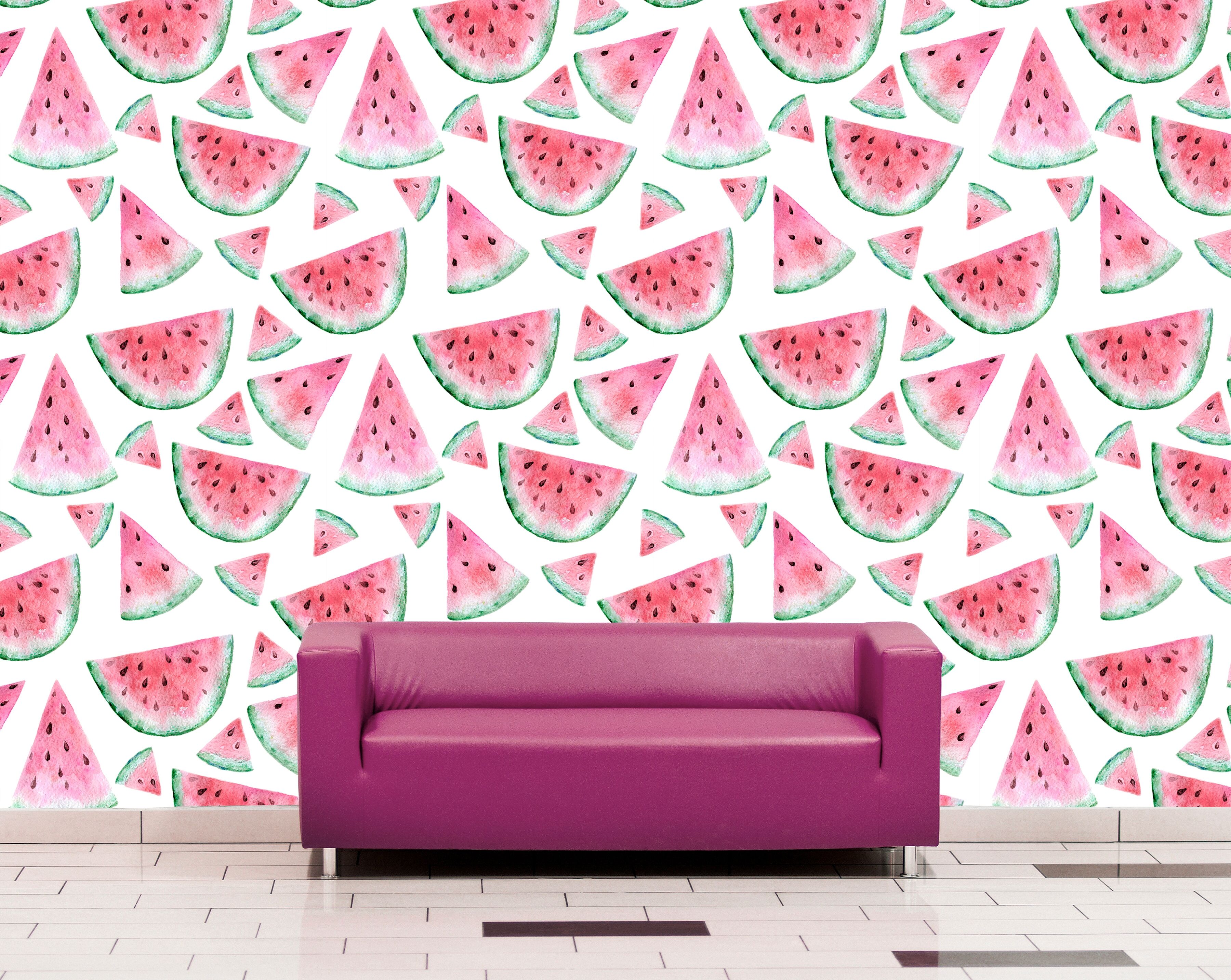 Vinyltapete QUEENCE "Bieth", rosa, B:0,9m L:2,5m, Vinyl, Tapeten, Vinyltapete, 90x250cm, selbstklebend, kinderleichte Anbringung,, Sticker rosa B/L: 0,9m x 2,5m