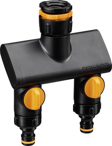Fiskars 1070577 Comfort 2-Wege-Verteiler mit Regulierventil
