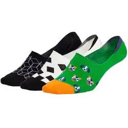 DILLY SOCKS Füßlinge Hidden Dog Geometrics, Größe 43/46 in Bunt Bunt