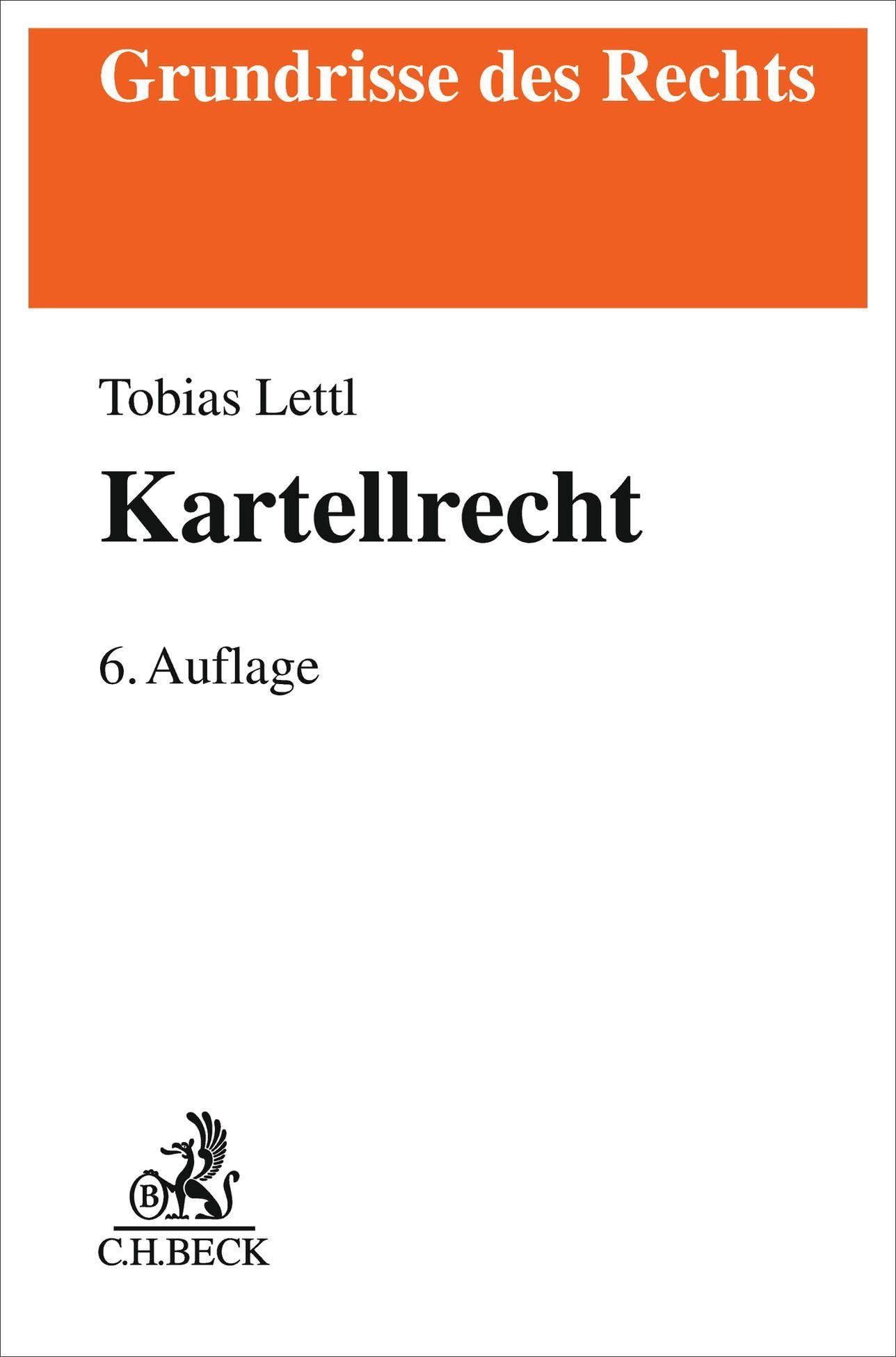 Tobias Lettl - Kartellrecht - Preis vom 19.10.2026 19:33:35 h