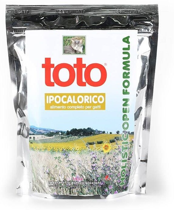 Toto 12 Kg Holistic Open Formula Ipocalorico per Gatti