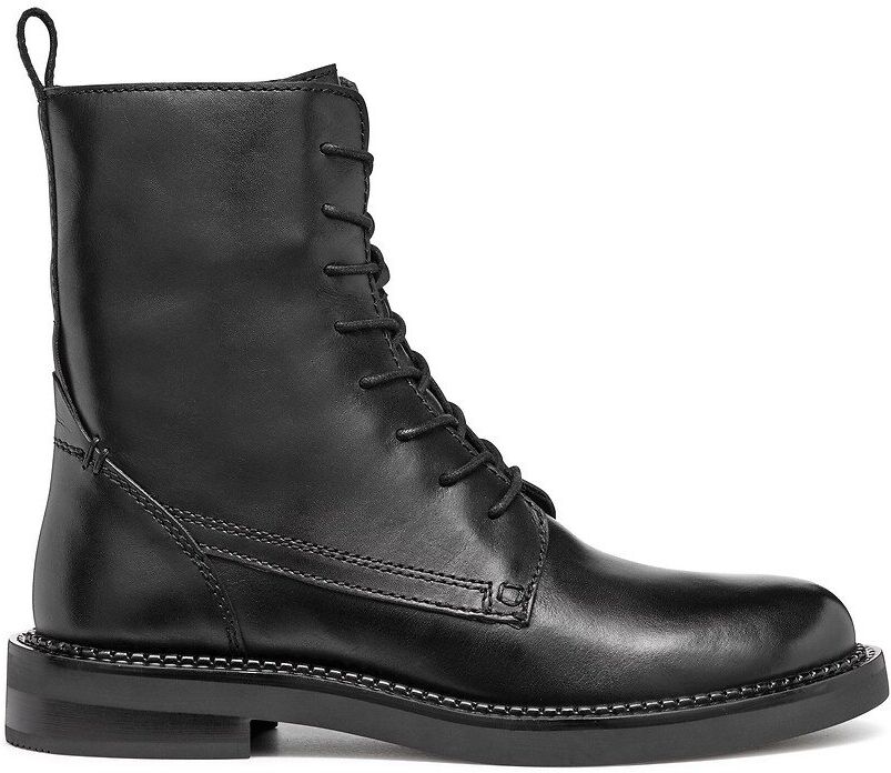 GEOX Bottines lacées en cuir, SERILDA