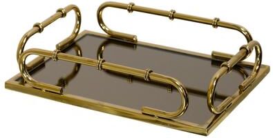 StyleCraft Belmont Gallery Tray - Gold