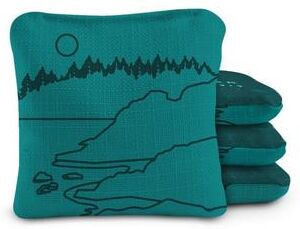 Skip's Garage Acadia National Park Dual Sided Pro Cornhole Bags (Set of 4)