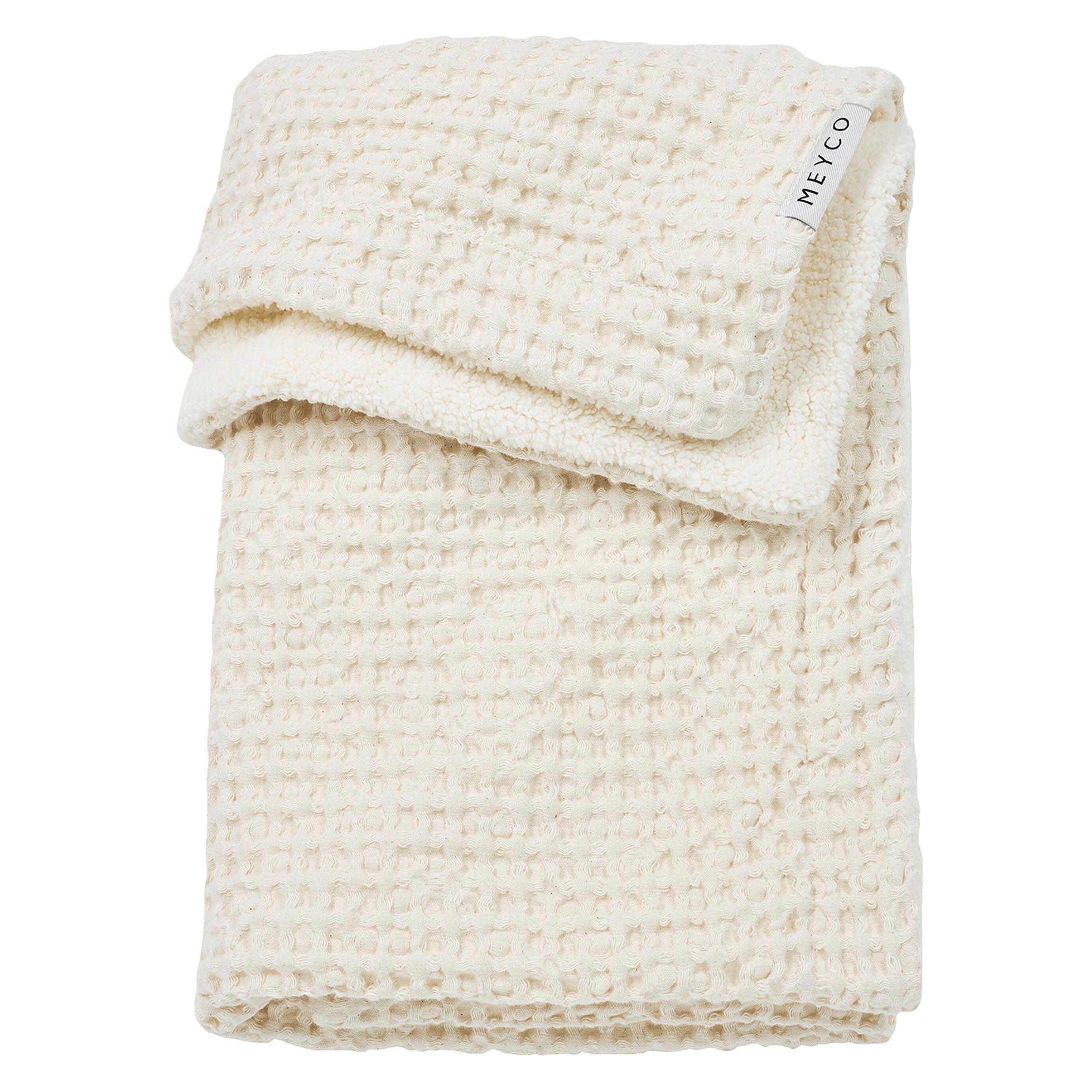 Meyco Waffel Teddy babydecke (100 x 75 cm) (8233268-4054703218718)