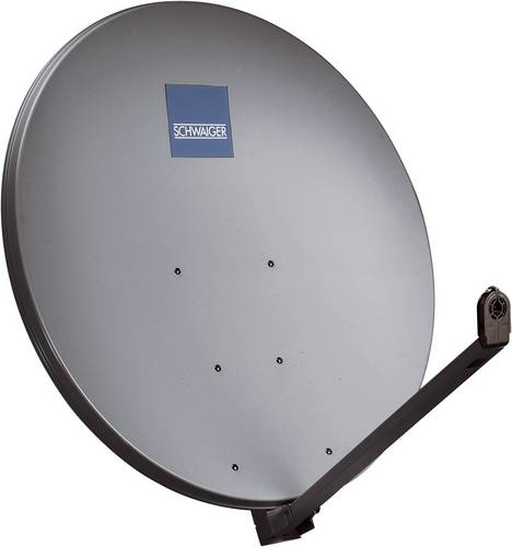 Schwaiger SPI1000.1 SAT Antenne 97cm Reflektormaterial: Aluminium Dunkelgrau