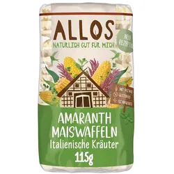 Amaranth Maiswaffeln - Italienische Kräuter 115g