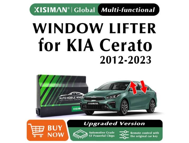 Lève-vitre électrique de voiture plus proche pour Kia Cerato 3/4 voiture à distance fenêtre automatique système d'arrêt et d'ouverture accessoires d'alarme de voiture