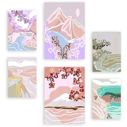 POSTER Set Mit 6 Stille Natur A3 & A4 Rahmenlos