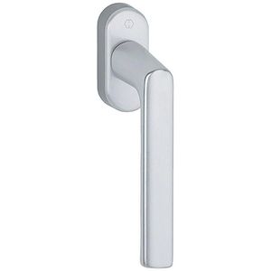 Hoppe-AG Fenstergriff Hamburg 11949302, 32-42 mm Stiftlänge, Metall, silber