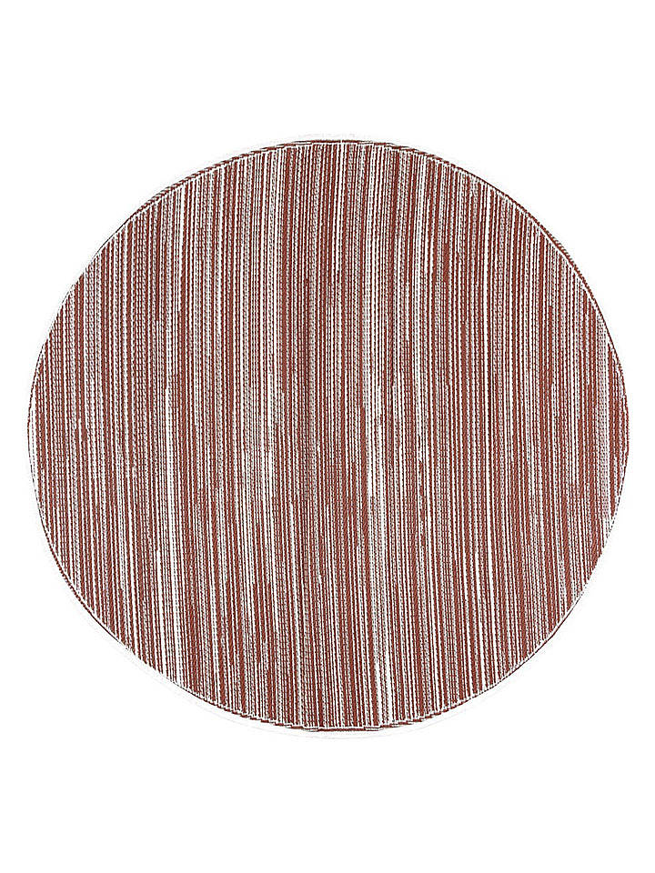 Bizzotto Outdoor-Teppich "Akilah" in Braunrot - Ø 180 cm - onesize