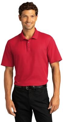 Port Authority K810 SuperPro React Polo Shirt in Rich Red size 4XL   Polyester Blend