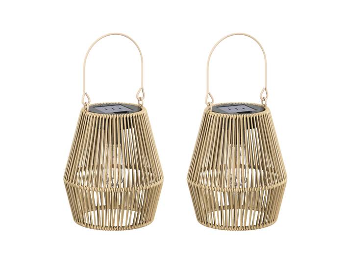 LED Laterne Solar HAYAL 2er Set 31 x 15 cm