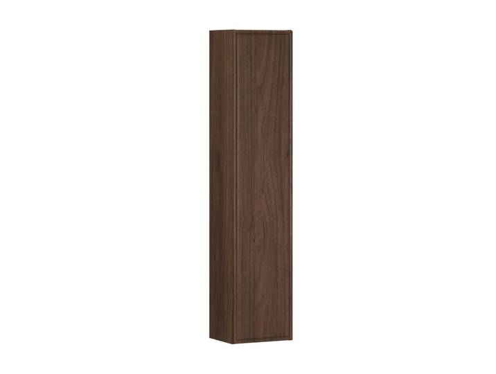 Petits-meubles Hochschrank Elias Dunkles Holz, Braun, Holzwerkstoff, 30x140x25.5 cm, Badezimmer, Badezimmerschränke, Midischränke