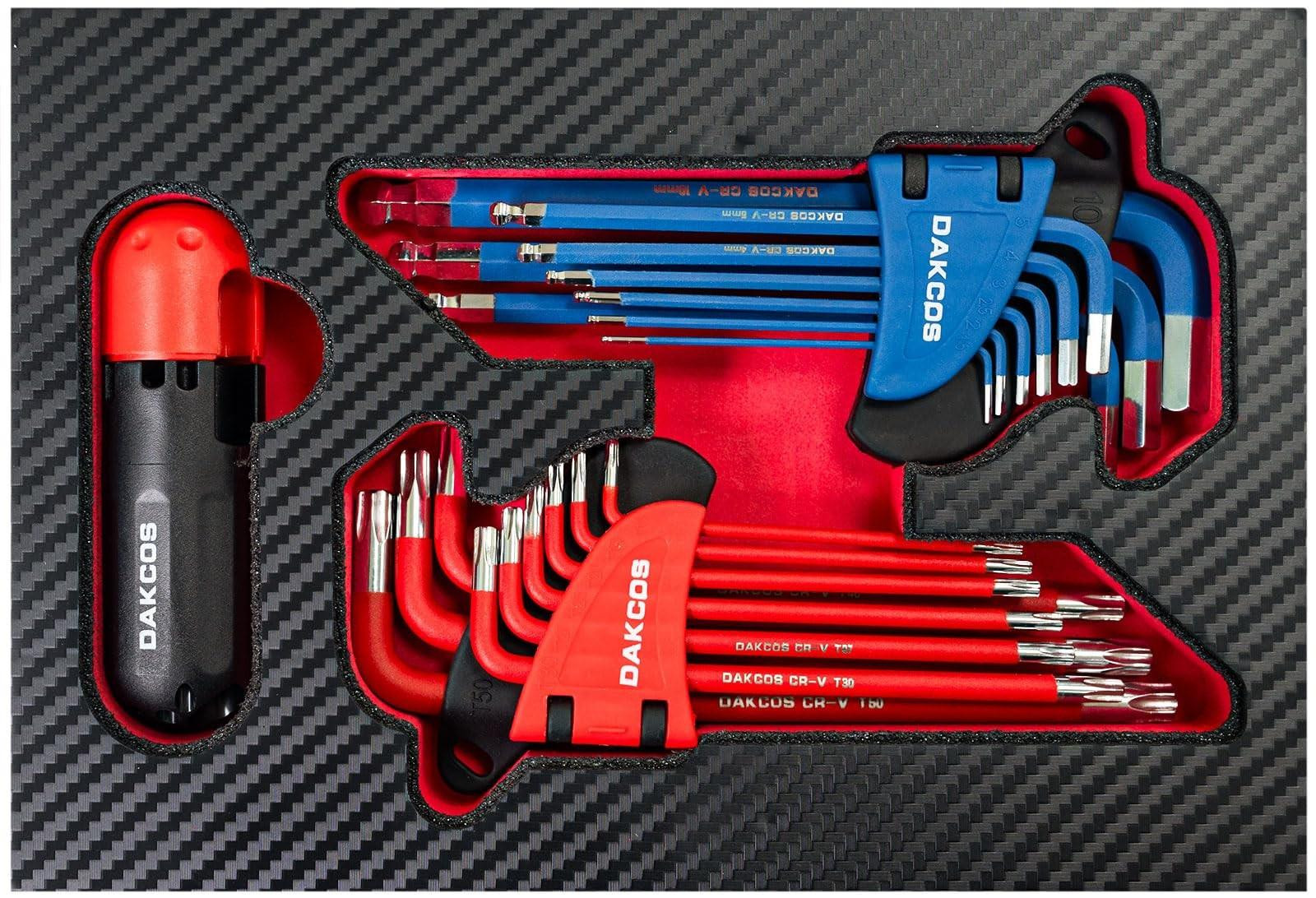 18-delige Allen en Torx Sleutels Set
