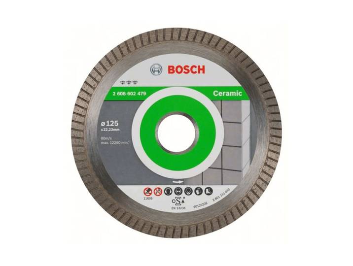Bosch Best for Ceramic 125 mm Diamanttrennscheibe