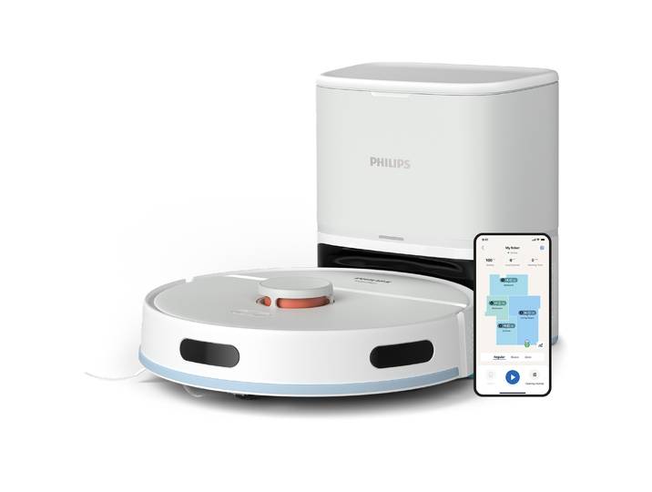 Aspirateur Robot Philips Xu2100/25 Navigation Laser 6000 Pa