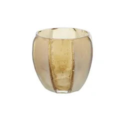 HOME STORY Windlicht   ¦ braun ¦ Glas ¦ Maße (cm): B: 4 H: 8,5