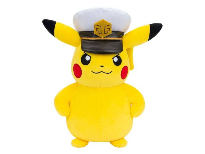 PELUCHE POKEMON 20 CM Captain Pikachu PKW