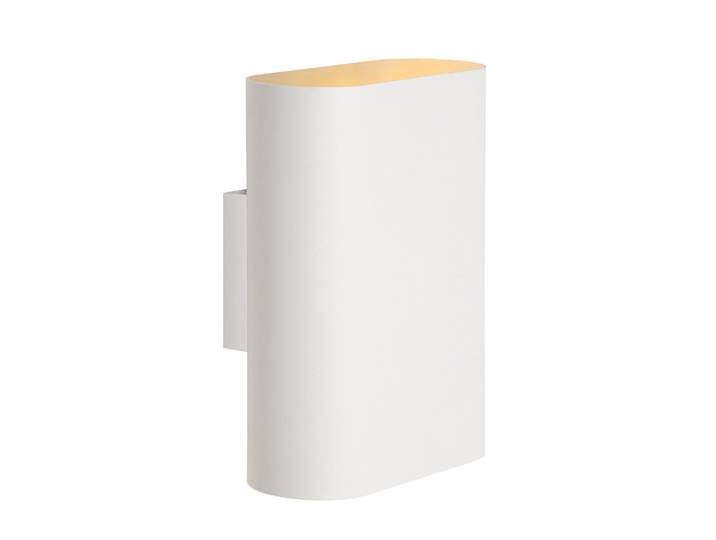 Lucide OVALIS - Wandlamp - 2xE14 - Wit