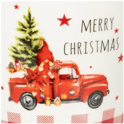 Viana, Tasse, Weihnachtstasse mit Auto und Tannenbaum 2er-Set (2x)