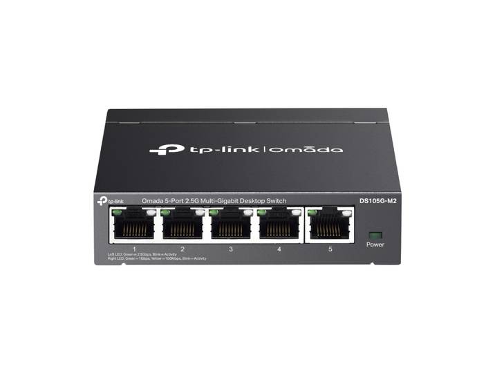 TP-Link Omada DS105G-M2, Non-géré, 2.5G Ethernet (100/1000/2500)