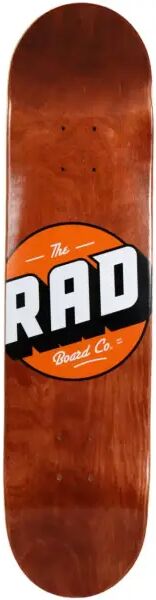 RAD Skateboards Skateboard Deck RAD Solid Logo (7.75" - Vintage Maple)