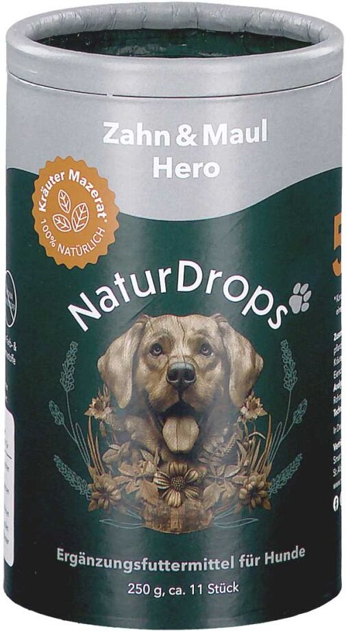 Naturdrops Zahn & Maul Hero Kaustangen F.hunde