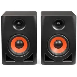 ESI Studio Monitor-Boxen nEAR i5 1 Paar mit Kabel (Aktiv, Paar, 1x 50 W), Monitor Lautsprecher, Schwarz