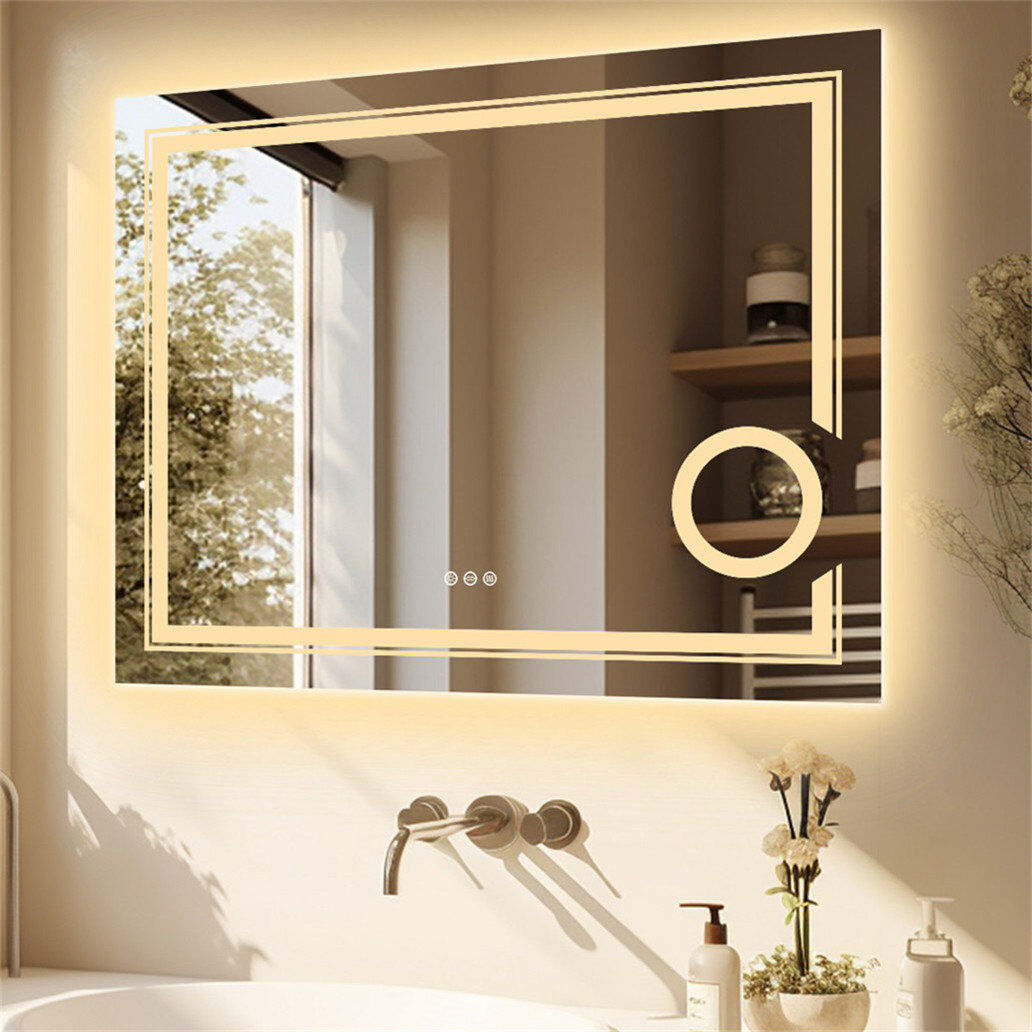 Ivy Bronx Aubrea Vanity Mirror 60cm H x 80cm W