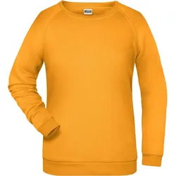 James & Nicholson Damen Raglan Sweater Sweatshirt JN793 gold yellow XL