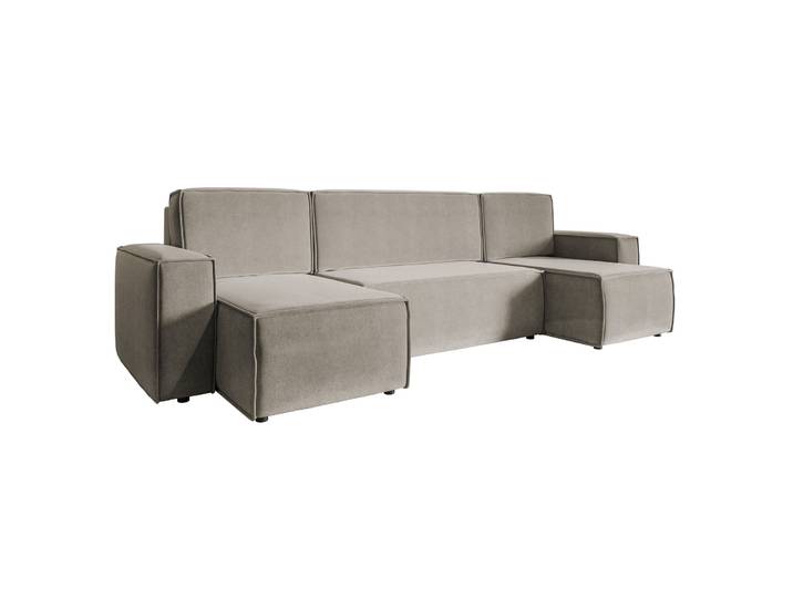 Ecksofa mit Schlaffunktion Copertino U-förmig mit Stauraum,
